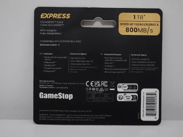Micro Sd Express Gamestop 1tb 1 Tera Para Nintendo Switch 2 microsd - Foto 3
