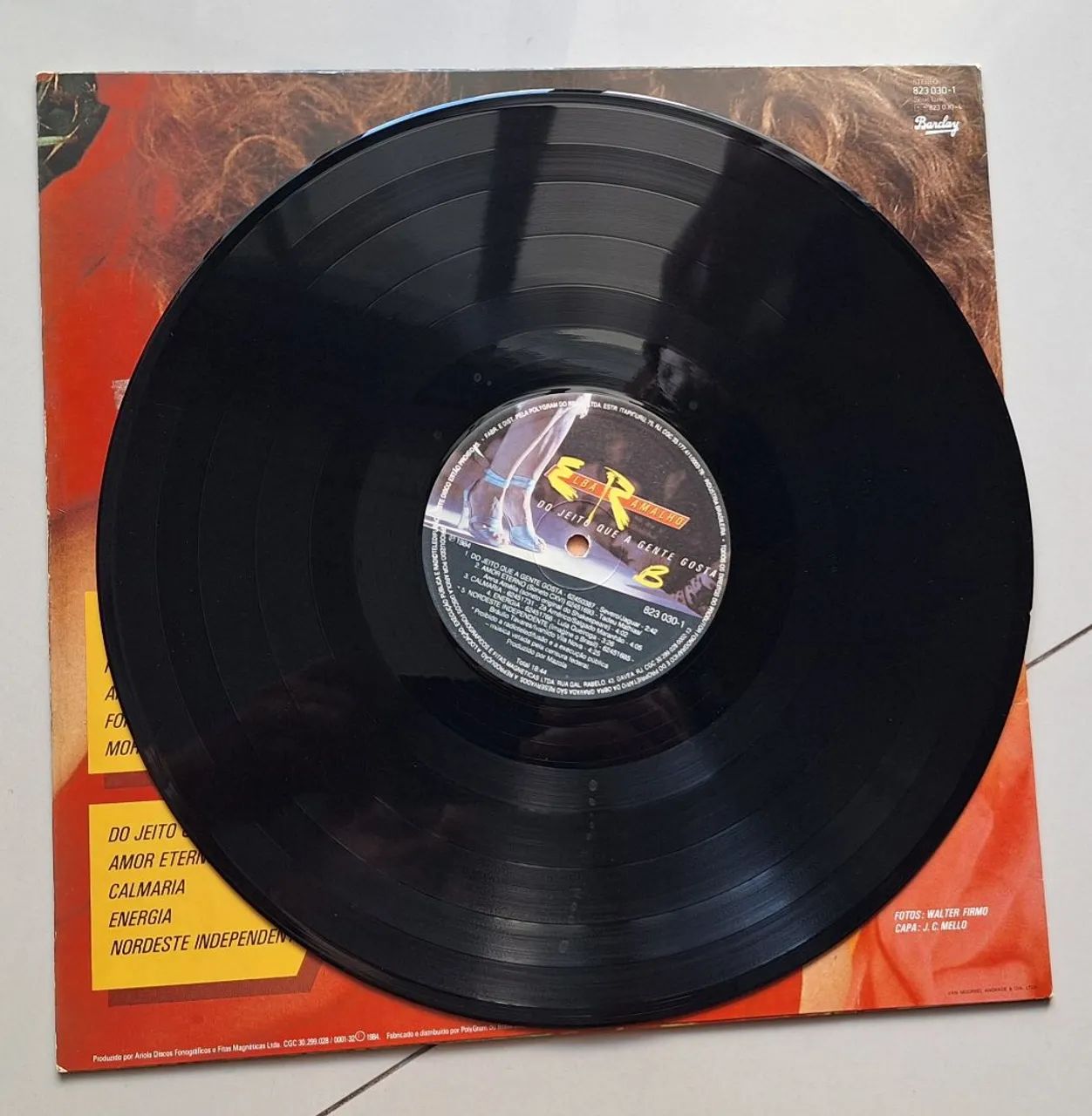 Disco Vinil Elba Ramalho ( Do Jeito Que a Gente Gosta )) - Foto 5