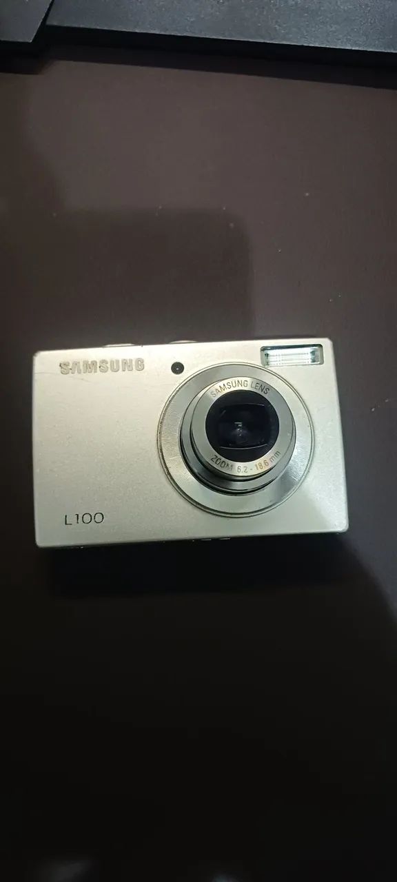 Camera digital antiga Samsung tipo cybershot anos 2010 maquina fotográfica vintage - Foto 4