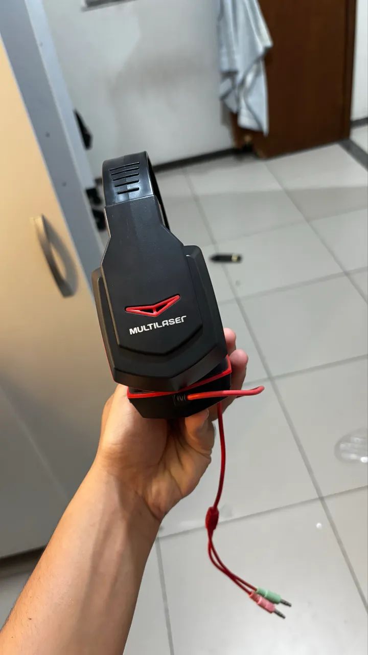 Headset Gamer P2 vermelho PH073 Multilaser - Foto 4