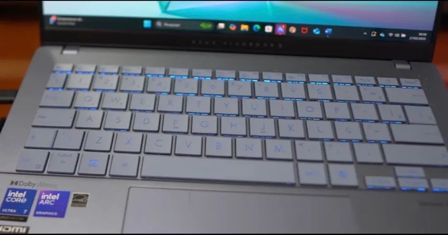 notebook asus vivobook s14 oled intel core ultra 7 - Foto 3