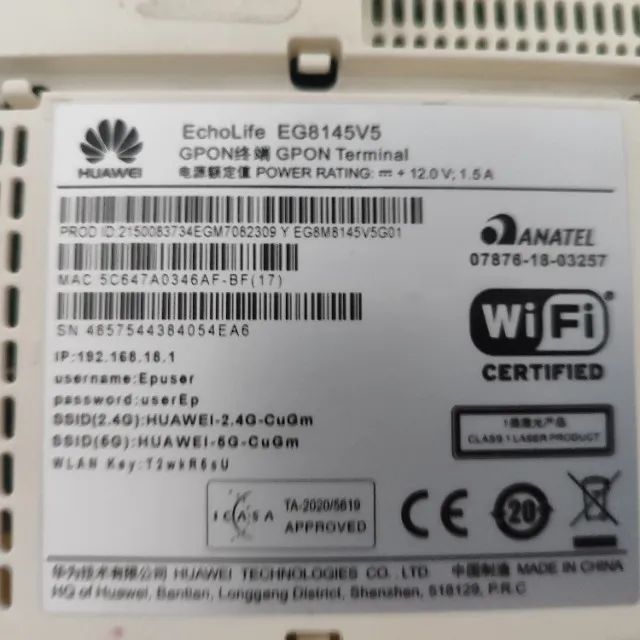 Roteador HUAWEI, entrego417561353221591042