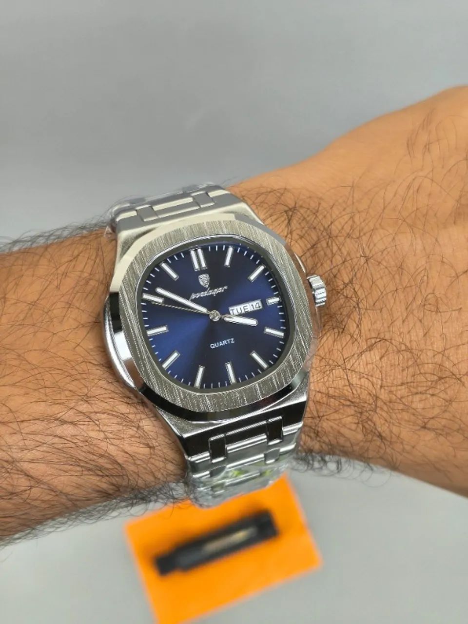 POEDAGAR Men's Watch Model 853 Original Waterproof Stainless Steel Watch - Ready for Immediate Delivery
