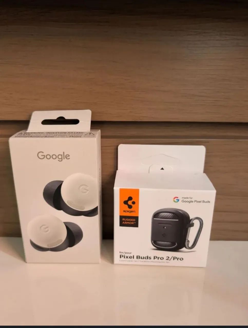 【本体美品】Google Pixel Buds Pro 2 porcelain Fone Google Pixel Buds Pro 2, Cor Porcelain, Case Spigen, Zero