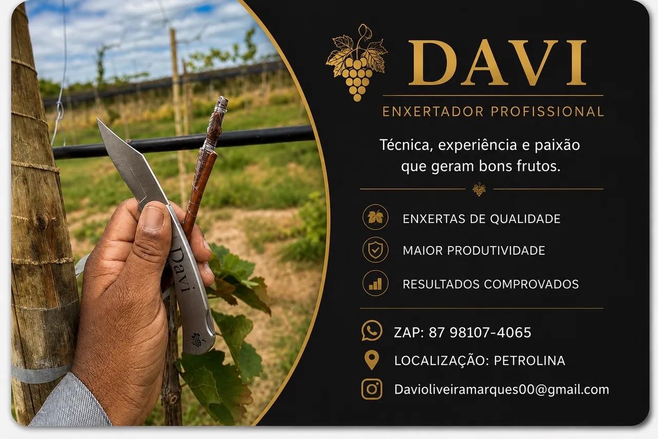 Mudas de uva