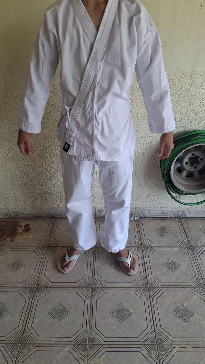 Kimono Yamarashi Branco A0  - Foto 2