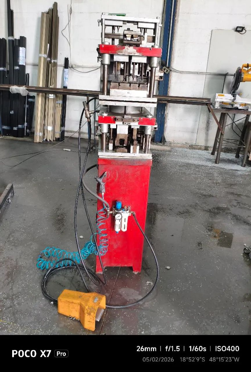 Prensa pneumática  - Foto 3