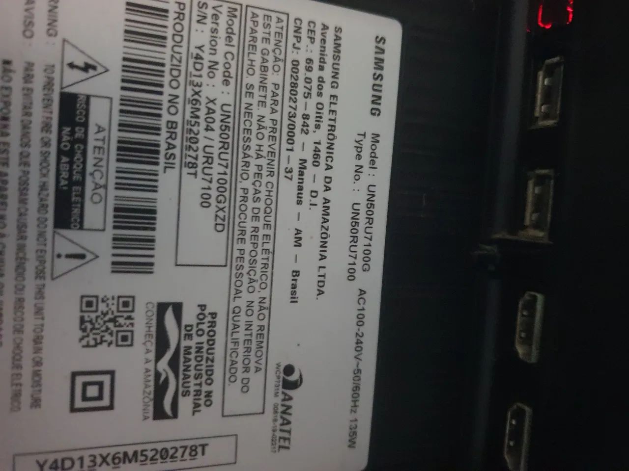 Tv Samsung 50 polegadas  - Foto 5