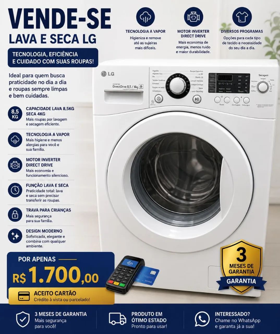 Máquinas de lavar e secar - Foto 2