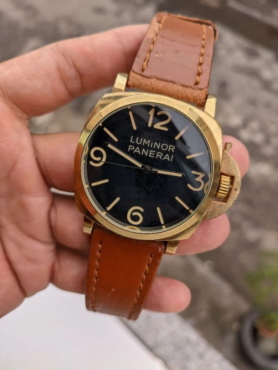 Relógio panerai luminor quartz - Foto 2