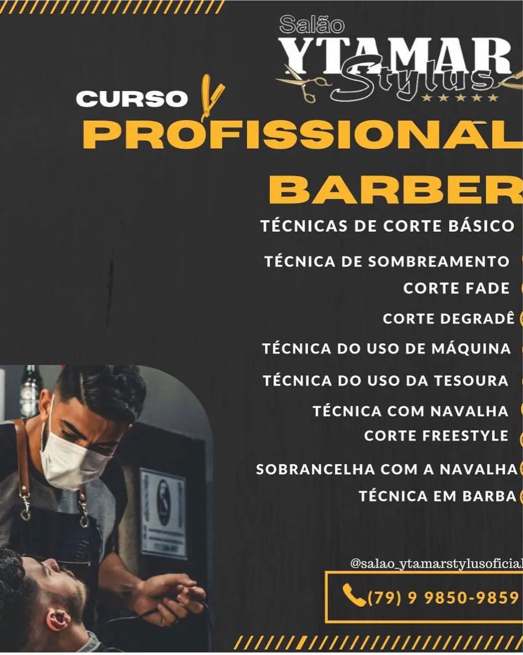 Curso, barbeiro , cabeleleiro - Foto 2