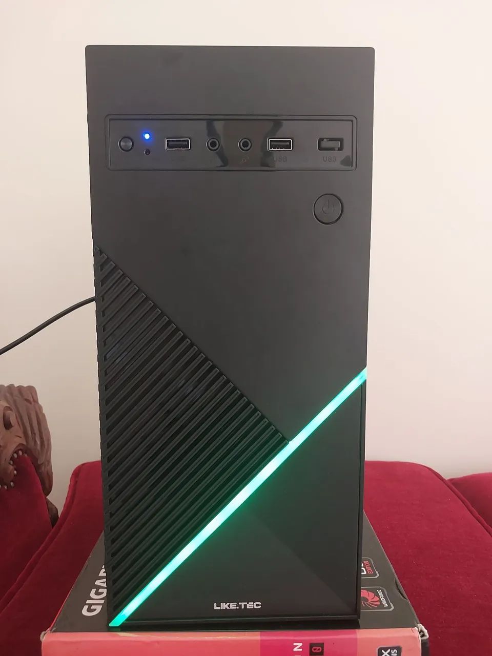 PC Gamer 16Gb DDR4, 7° Geração, Placa de vídeo e SSD, Só ligar e Jogar  - Foto 2