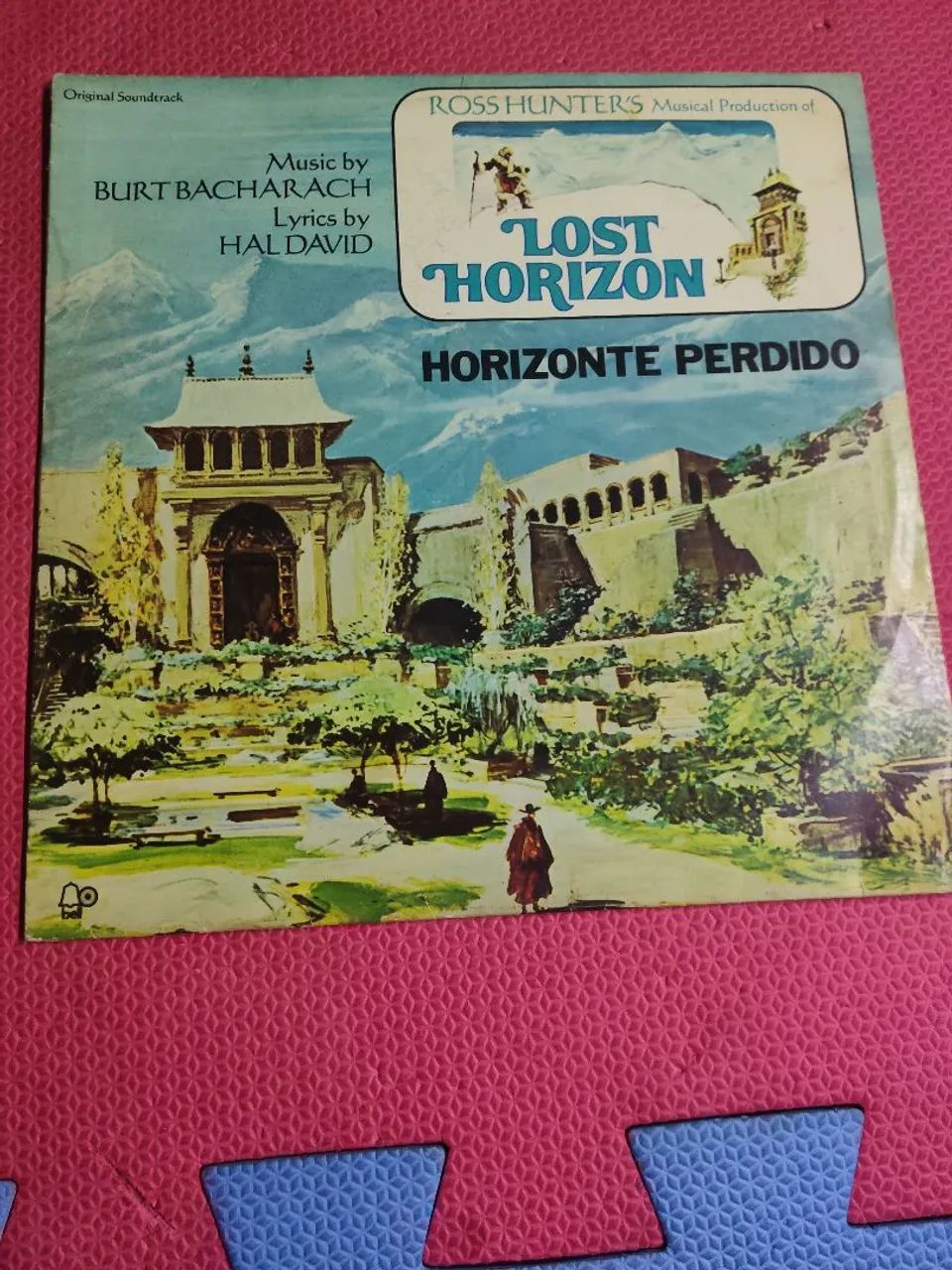 LP da trilha sonora original do horizonte perdido