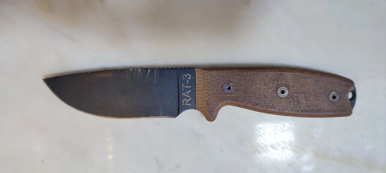 Faca Ontario RAT-3 EDC Com Bainha - Foto 2