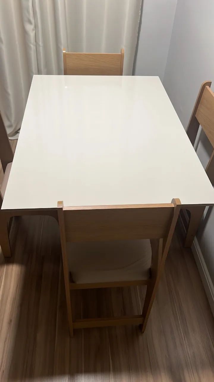 Jogo Mesa de Jantar com 4 Cadeiras  - Foto 4
