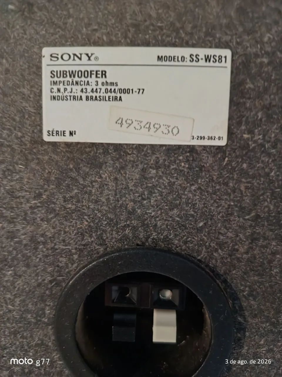Caixa de som  - Foto 2