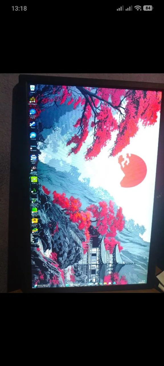 Monitor rotativo 75 hz  19,5 polegadas 