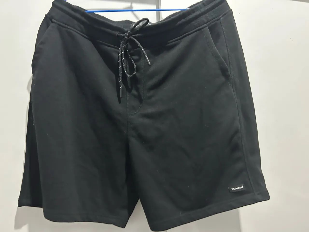 Bermuda masculina preta 