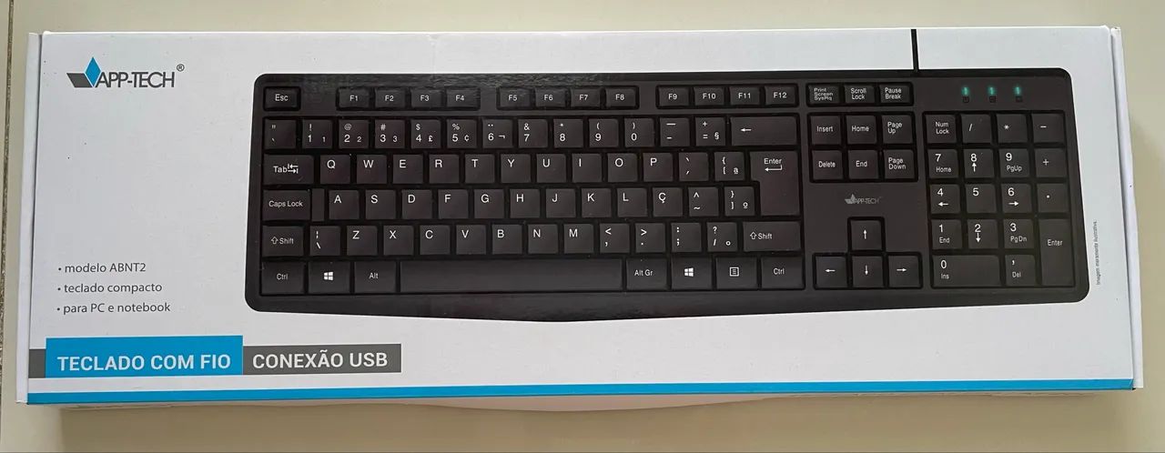 Teclado [USB] [App-Tech]  - Foto 2