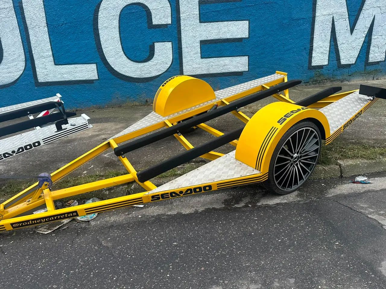 Carretinha de jet-ski personalizada - Foto 3