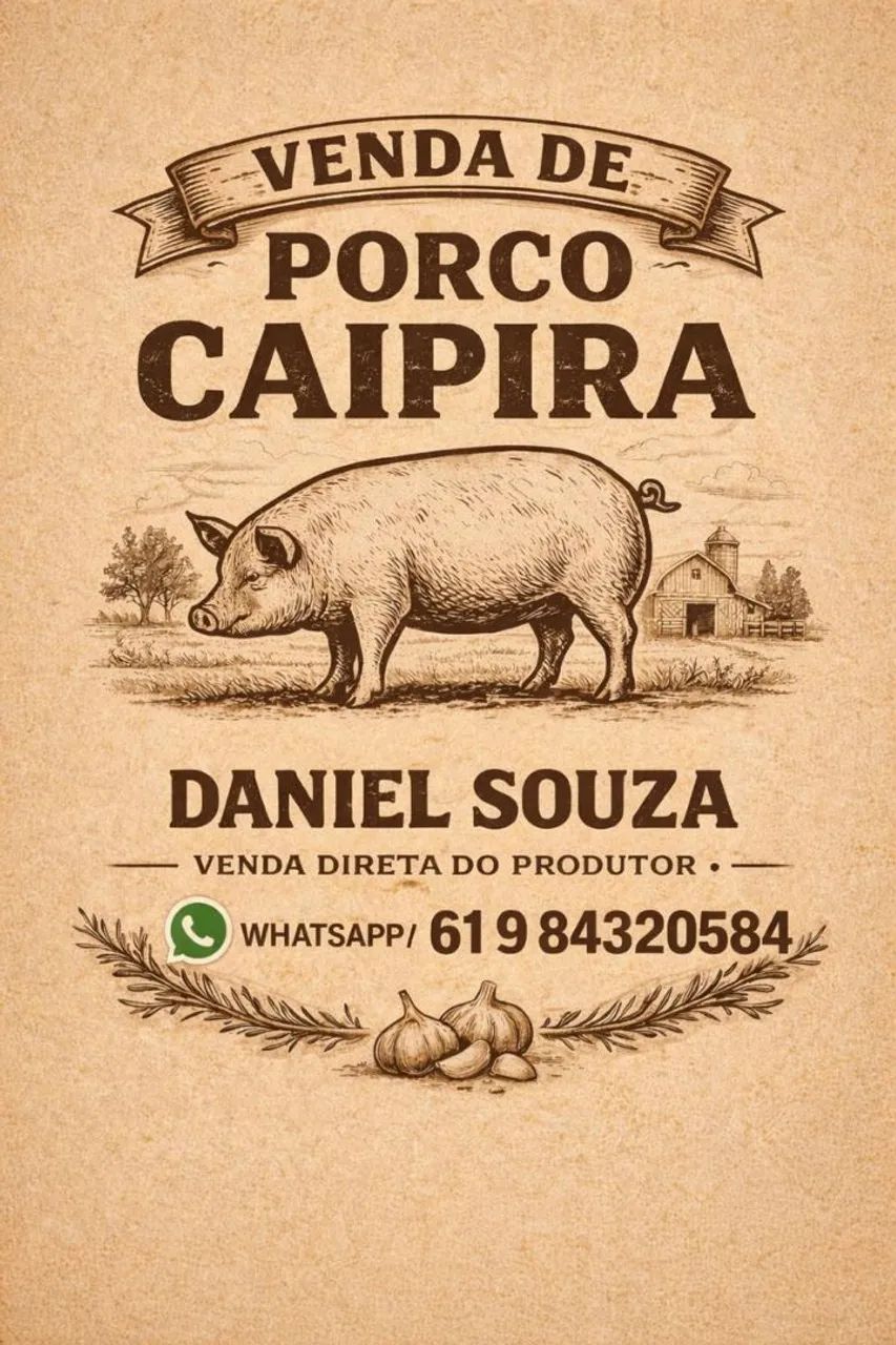 PORCO CAIPIRA 