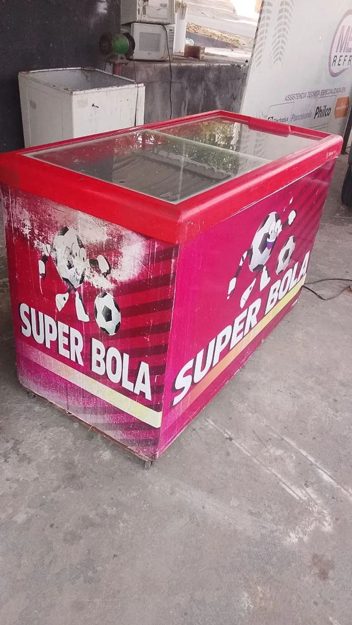 freezer horizontal tampa de vidro  - Foto 2