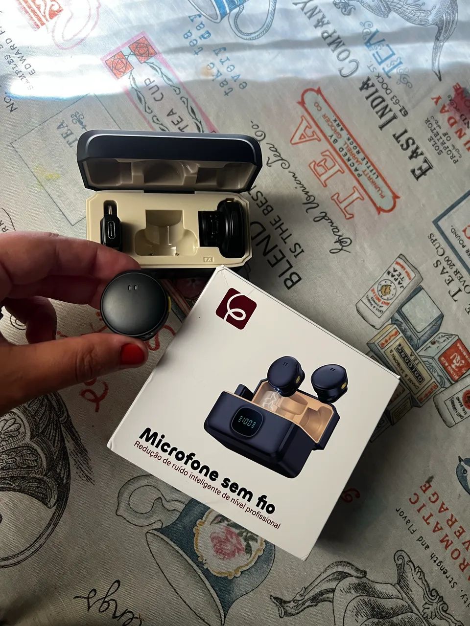 Microfone sem fio NOVO