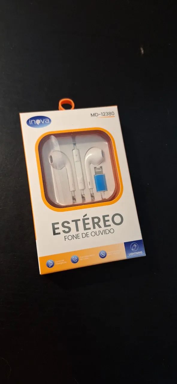Fone para iPhone com microfone  - Foto 2