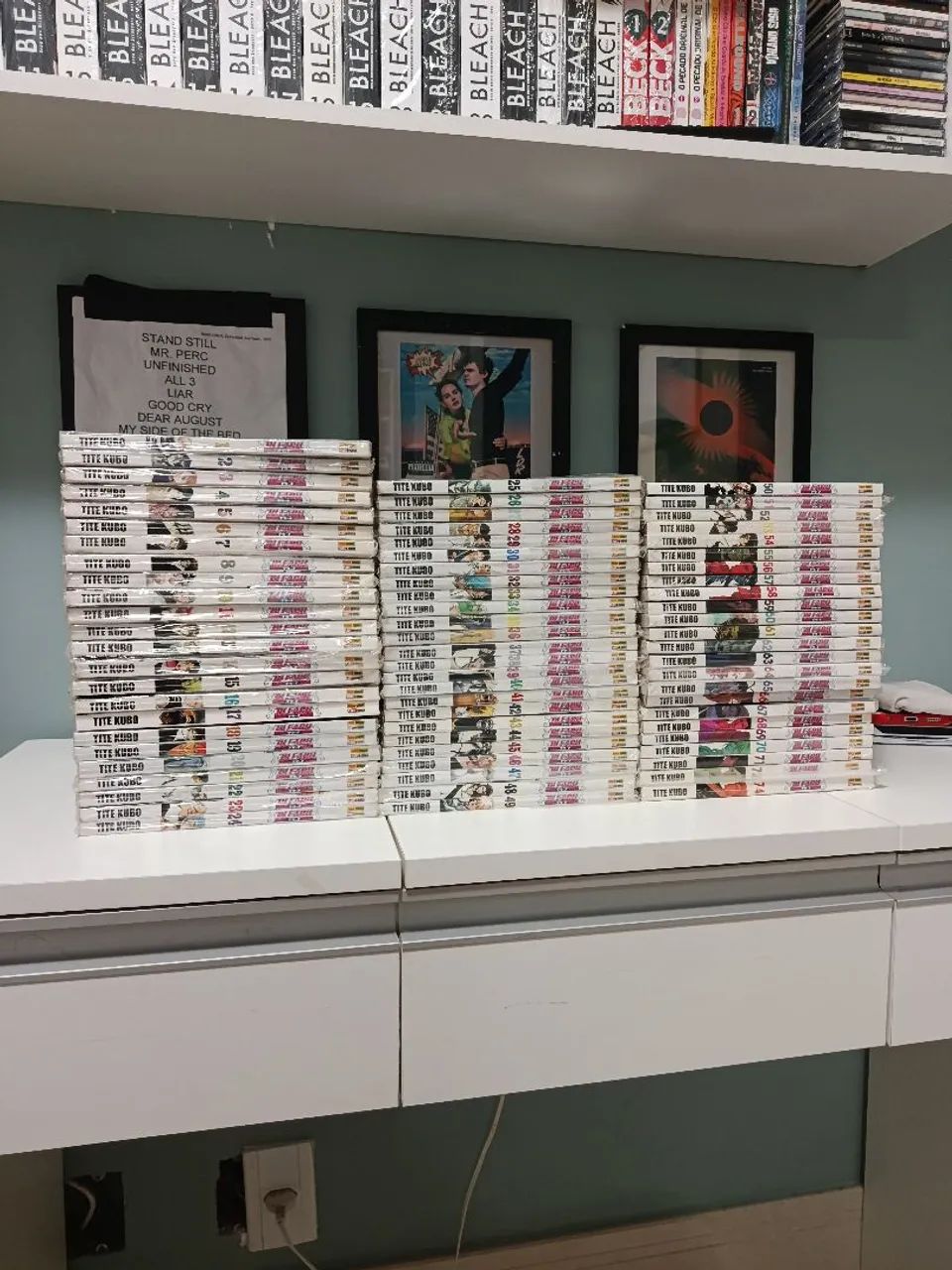 Coleção mangá Bleach (edição antiga) vol. 1 ao 72+74