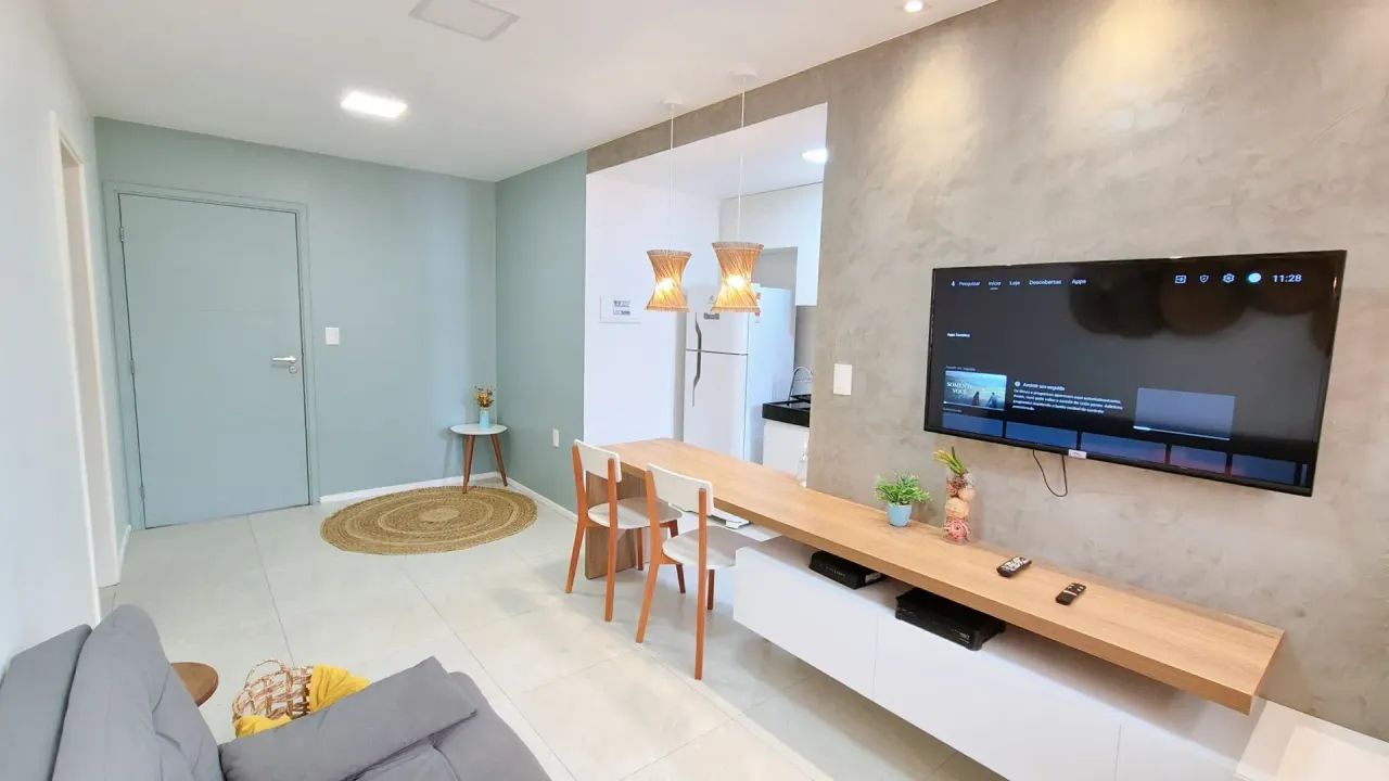 Apartamento quarto e sala no Edf. Terrantai - Jatiúca - Maceió - Foto 3