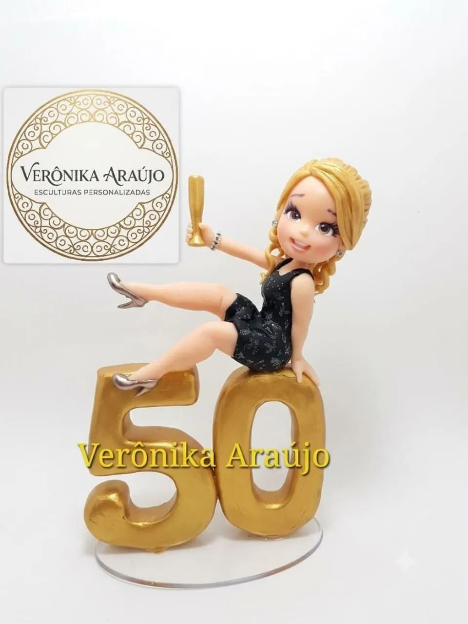 Velas e topo de bolo personalizados  - Foto 2