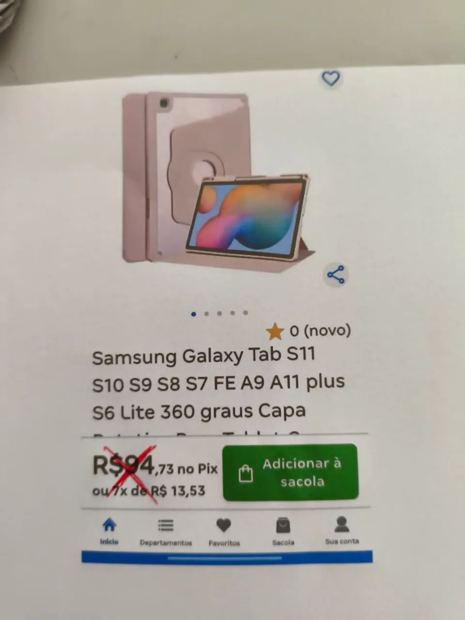 Capa para Tablet Samsung  - Foto 3