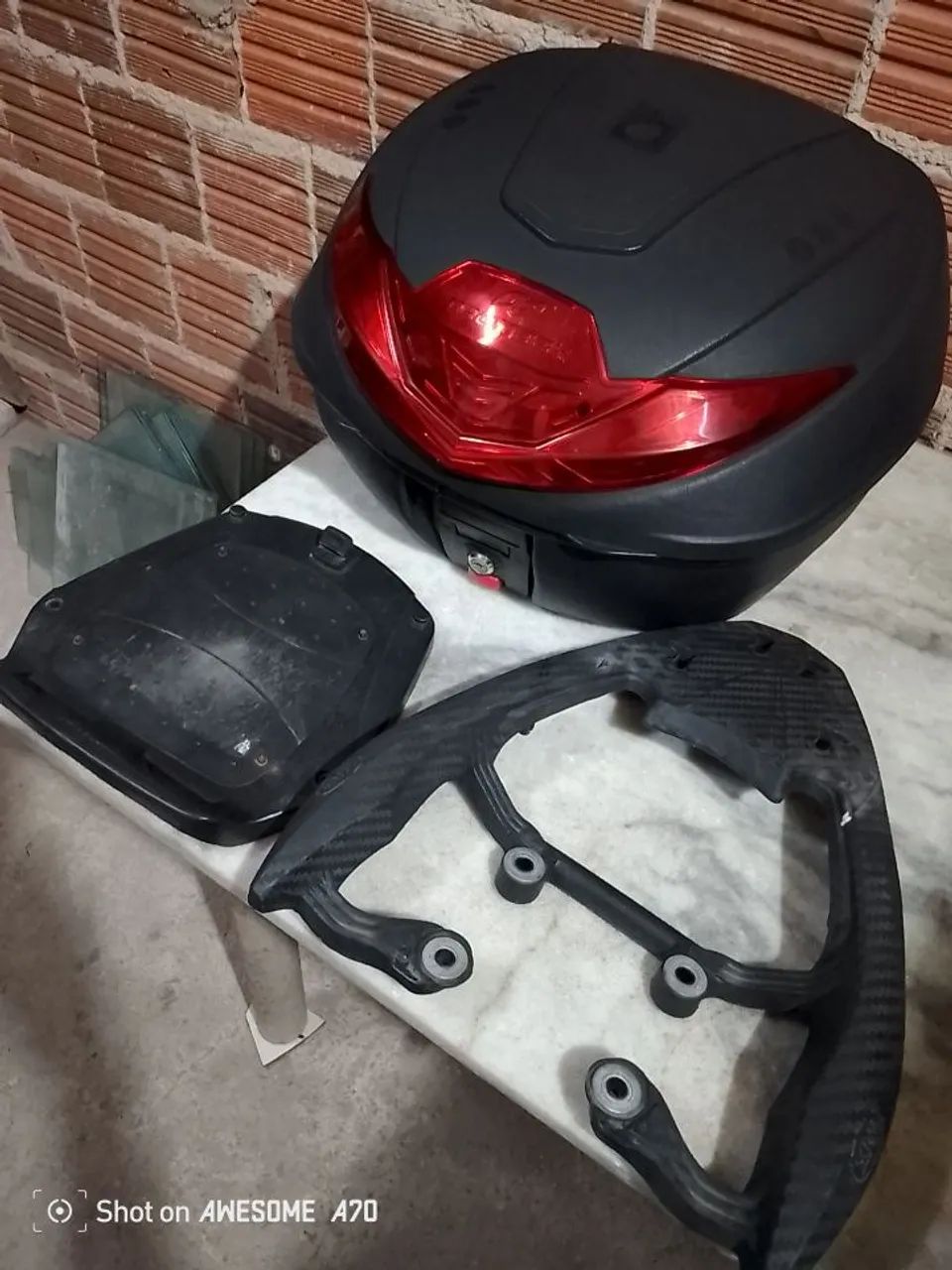 Baú+ bagageiro 