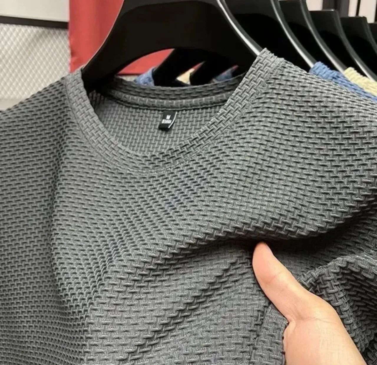 Kit camisa masculina malha Tam M 
