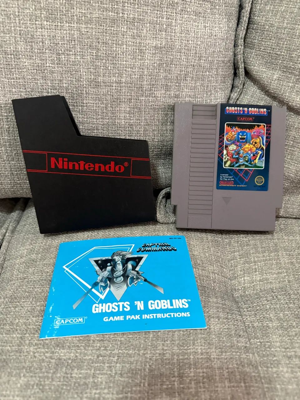 GHOSTS IN GOBLINS - NES - Original Nintendo 