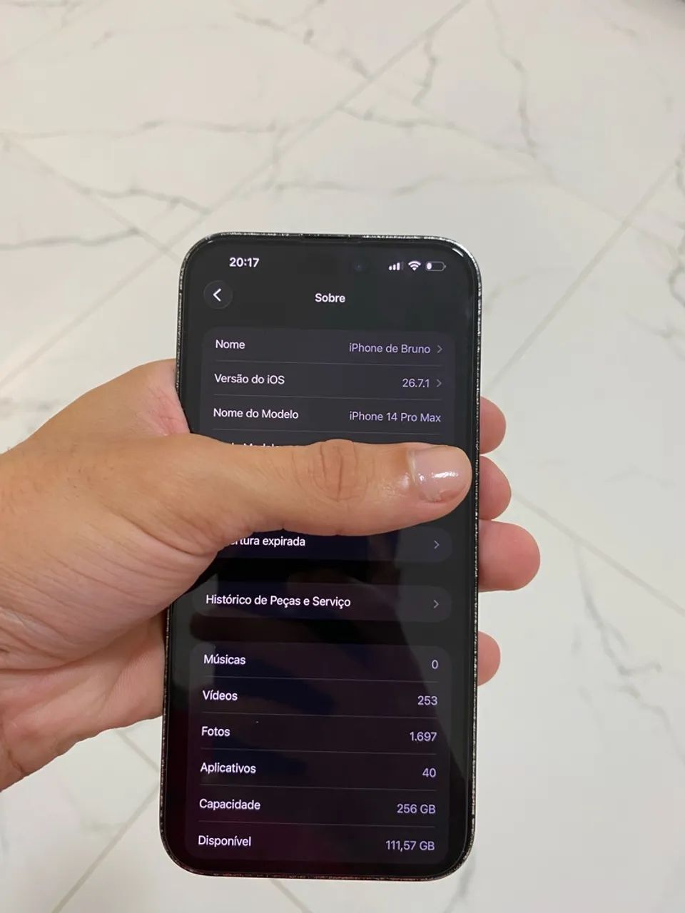 iPhone 14 Pro Max 256GB Preto - Foto 4