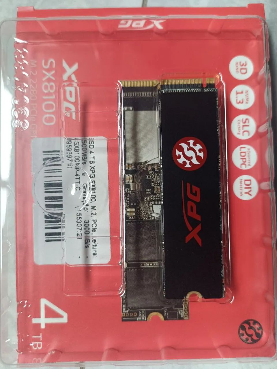 Nvme 4tb Adata XPG - Foto 3