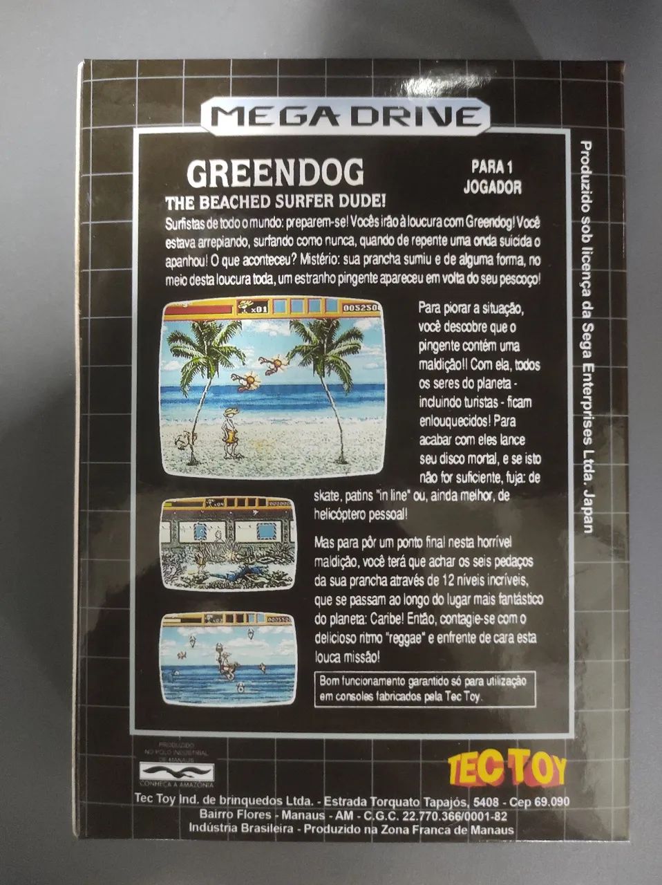 Greendog - Mega Drive - Jogos de Vídeo Game - Boa Viagem, Recife
