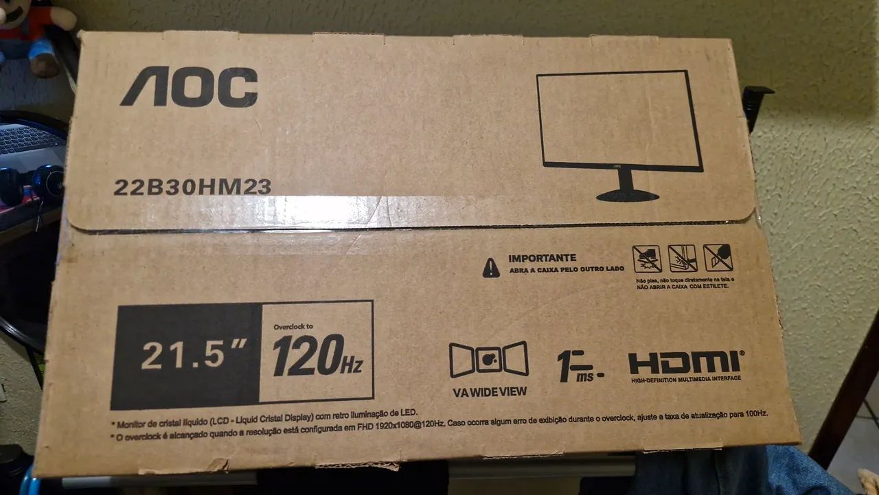 Monitor AOC 21.5" 120Hz - Foto 3
