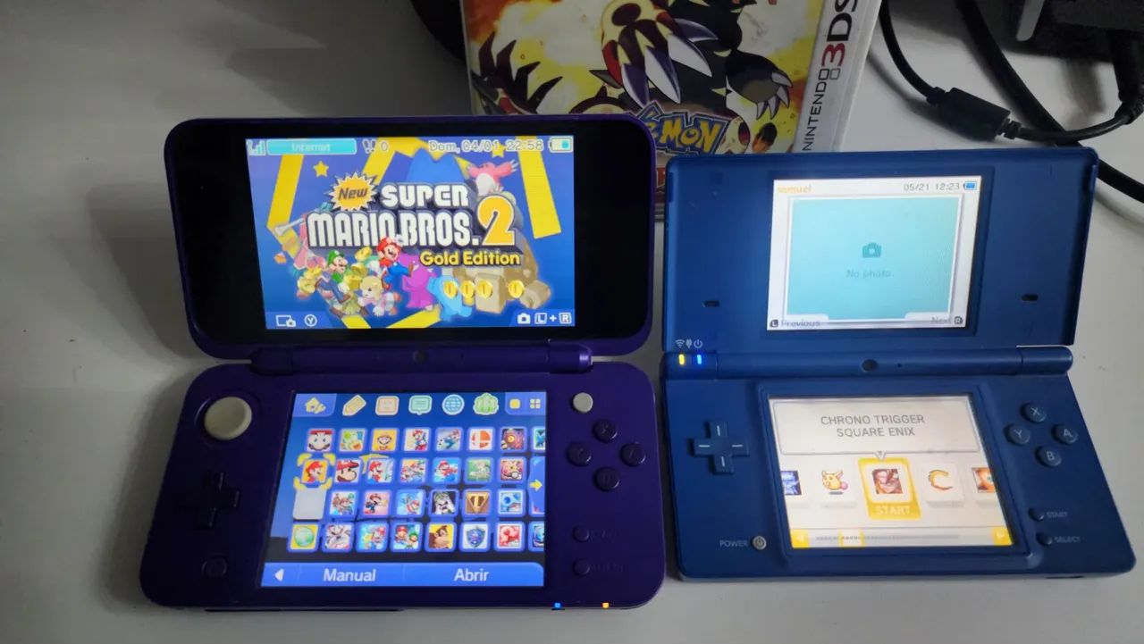 Coleção de nintendo 1 nintendo wii u 1 nintendo new 2ds xl  1 nintendo dsi  - Foto 3