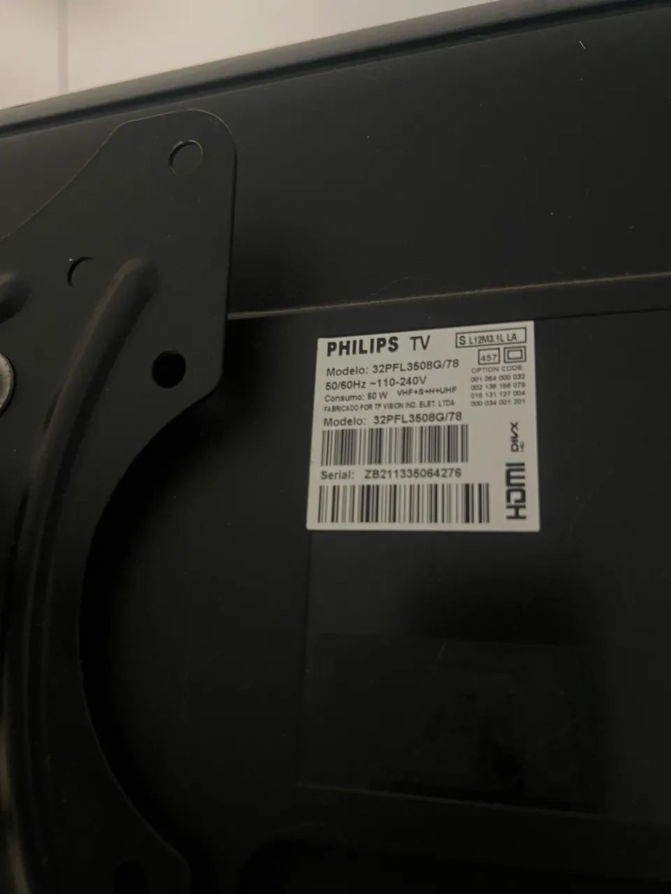 TV Philips 32LED - Modelo 32PFL3508G/78 - Foto 4