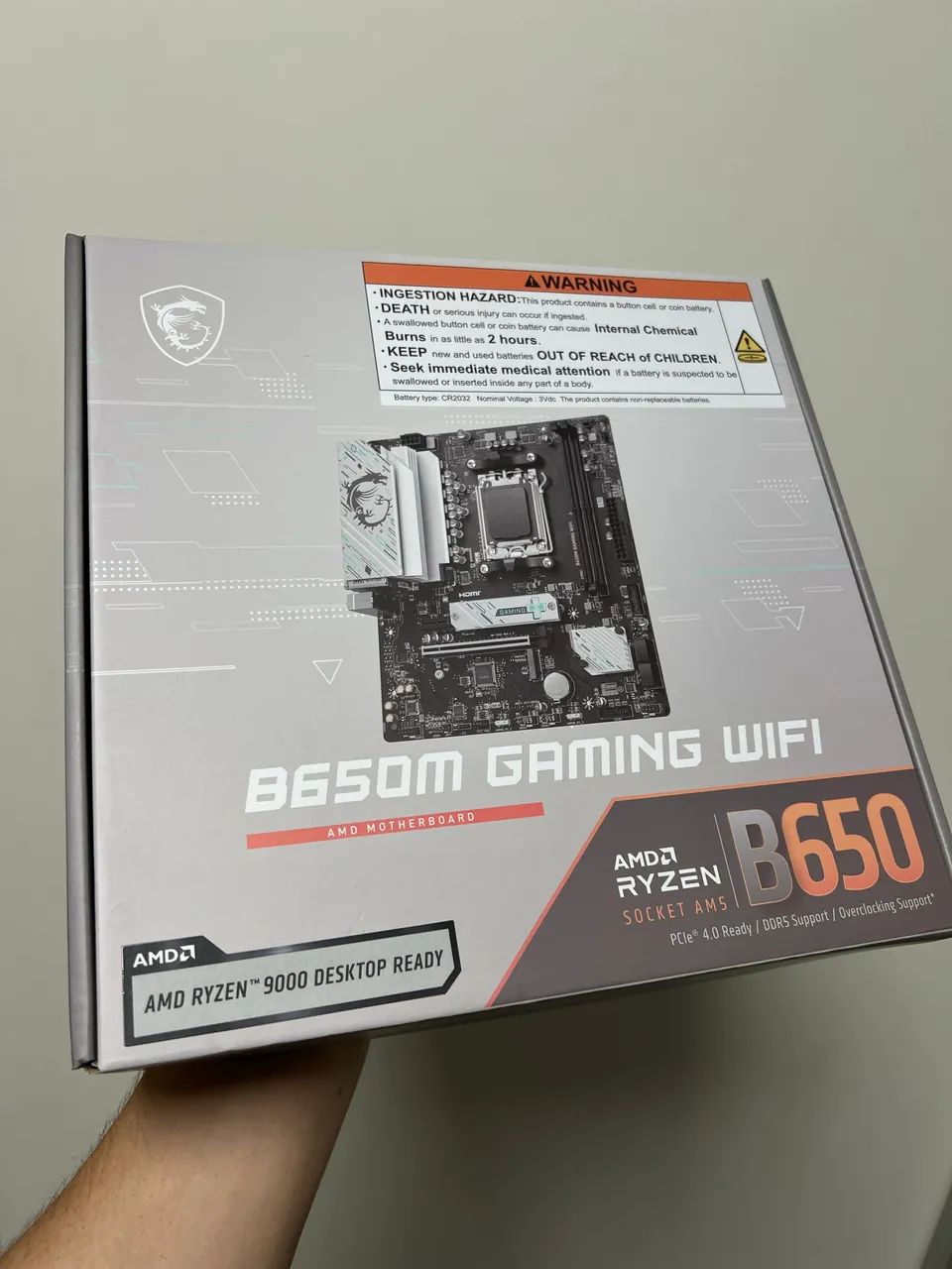 Placa Mãe B650M Gaming WiFi MSI - AMD 5