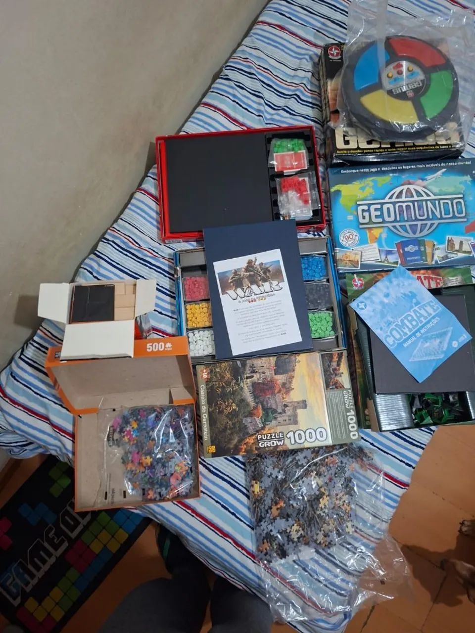 Lote de Jogos de Tabuleiro Clássicos e Quebra-Cabeças  - Foto 2
