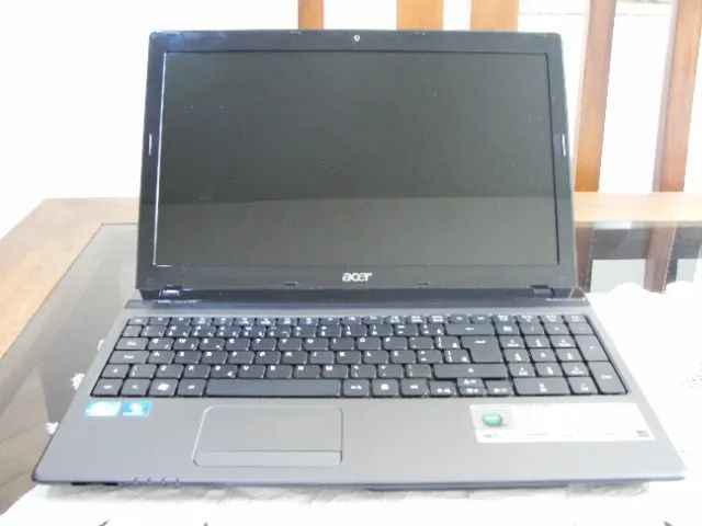 Notebook Acer i5 com defeito na placa