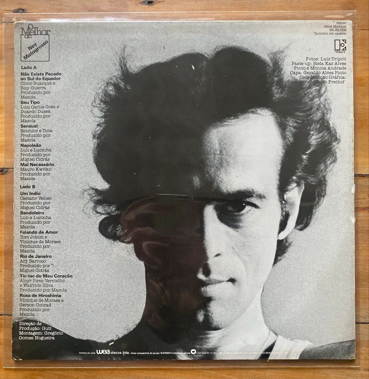 Disco de vinil (LP) Ney Matogrosso - O melhor de - Foto 2