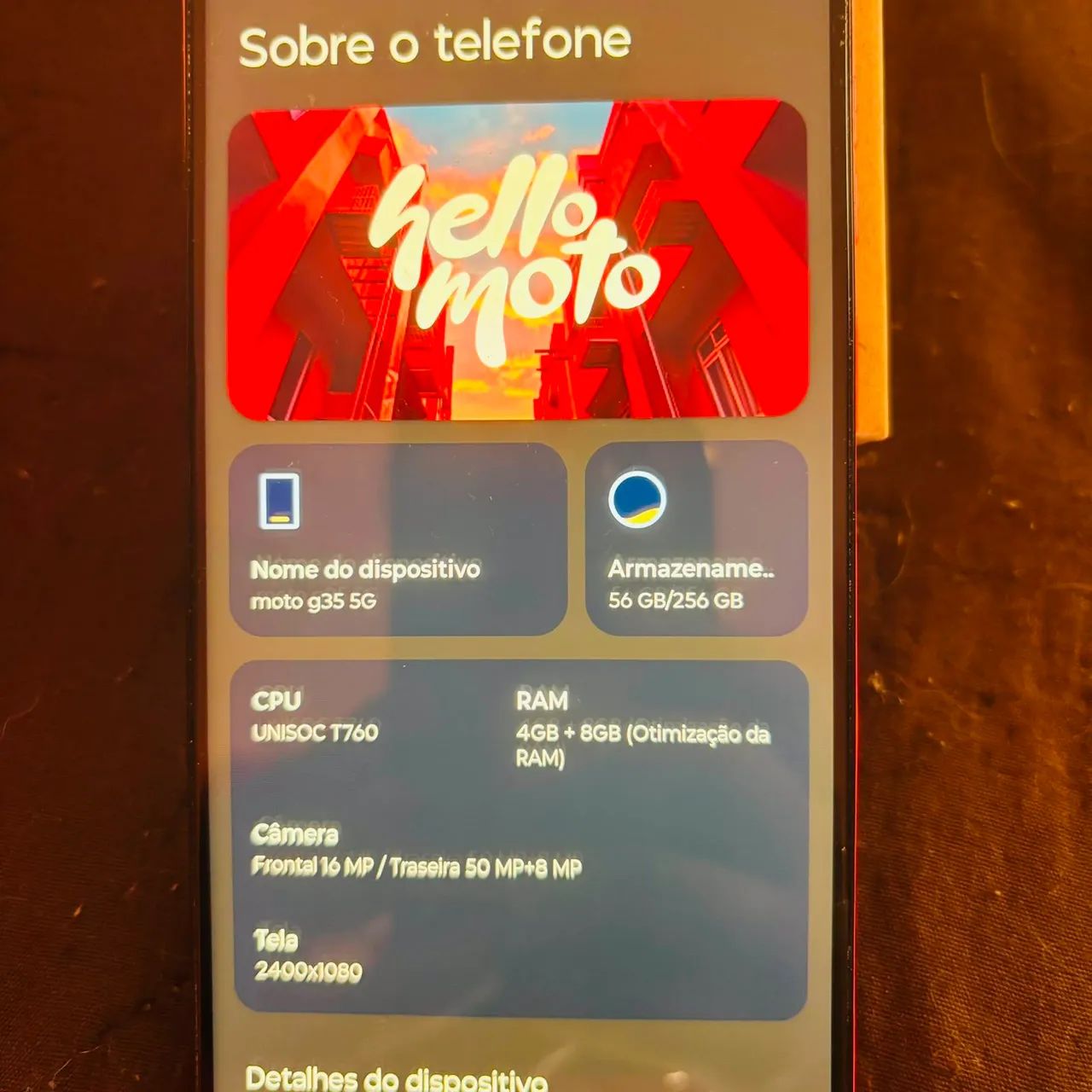 Smartphone moto g35  - Foto 3