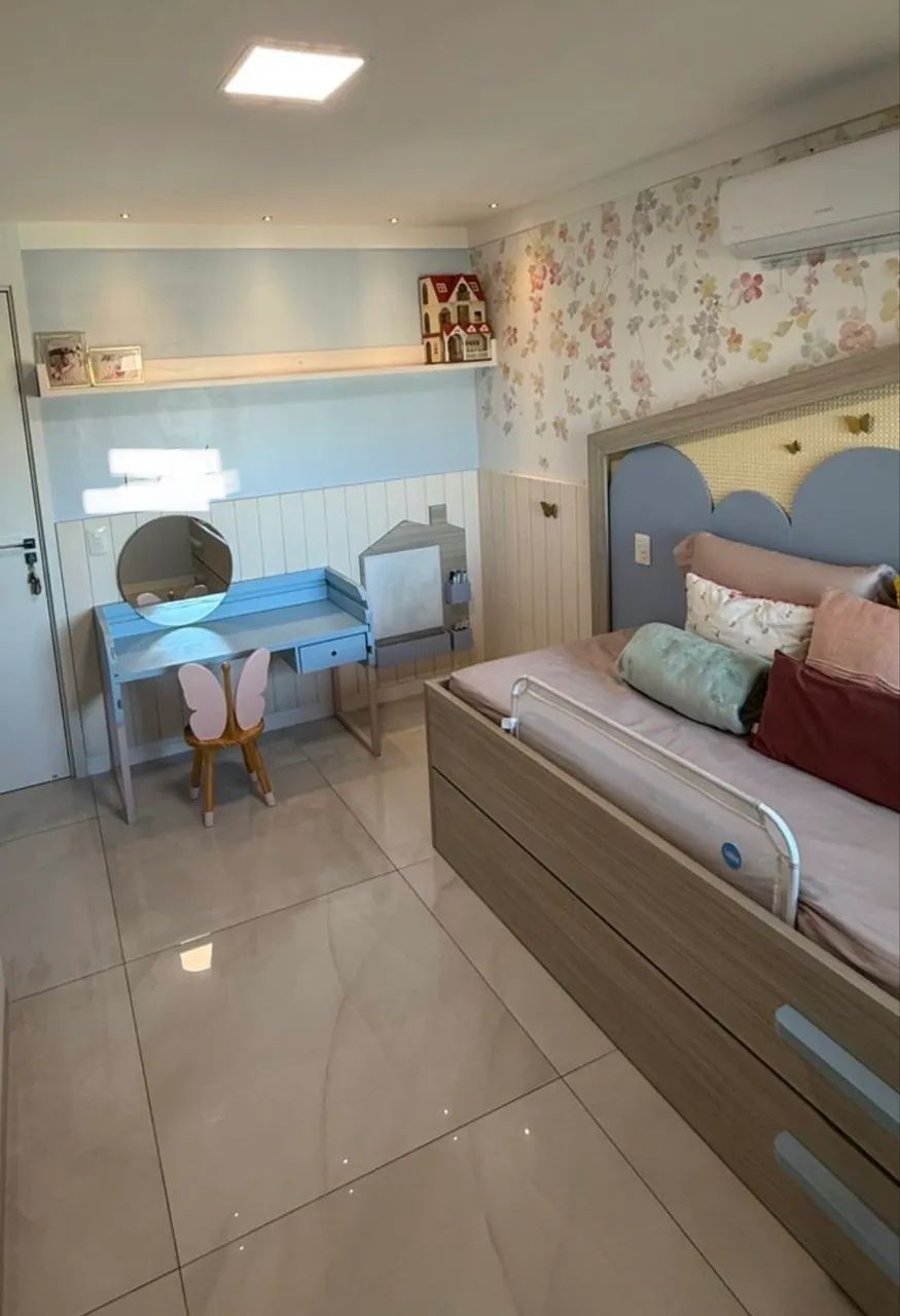 Projeto cama + mesa quarto infantil 