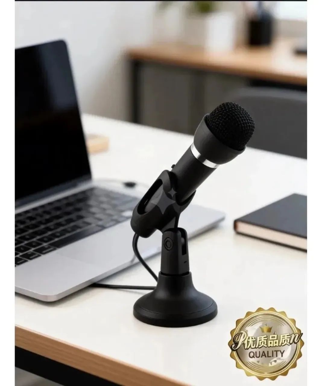 Microfone De Mesa Ka-6817 Pret - Foto 5