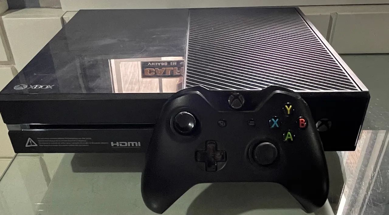 Xbox One + Kinect + Controle + Fone - Com Defeito - Foto 5