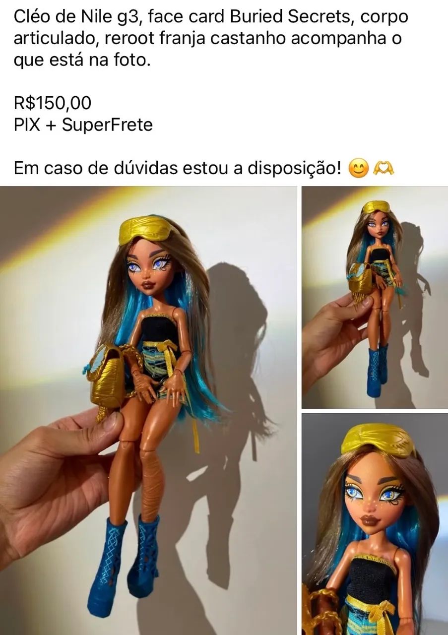 Cléo de Nile Monster High g3 - Foto 4